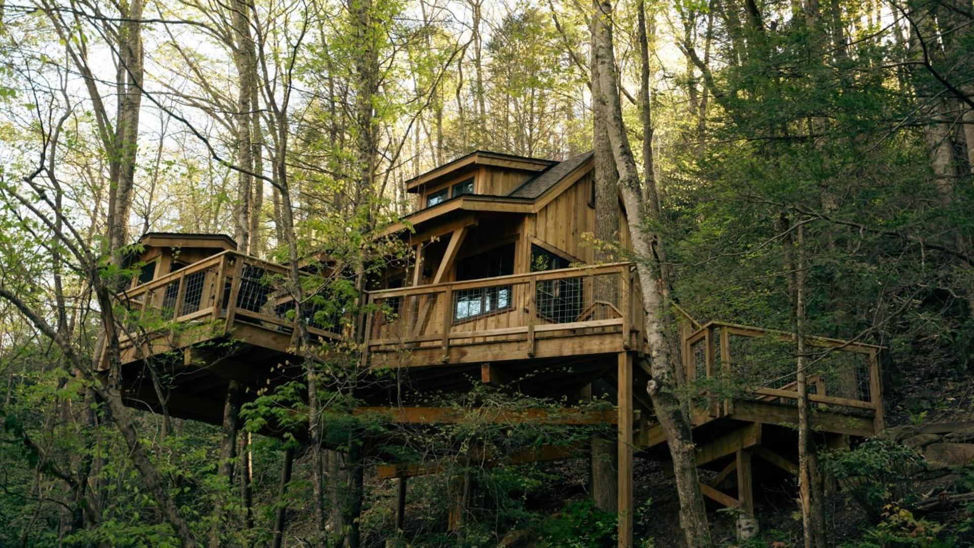 The Dogwood In Treehouse Grove At Norton Creek Villa Gatlinburg Eksteriør bilde