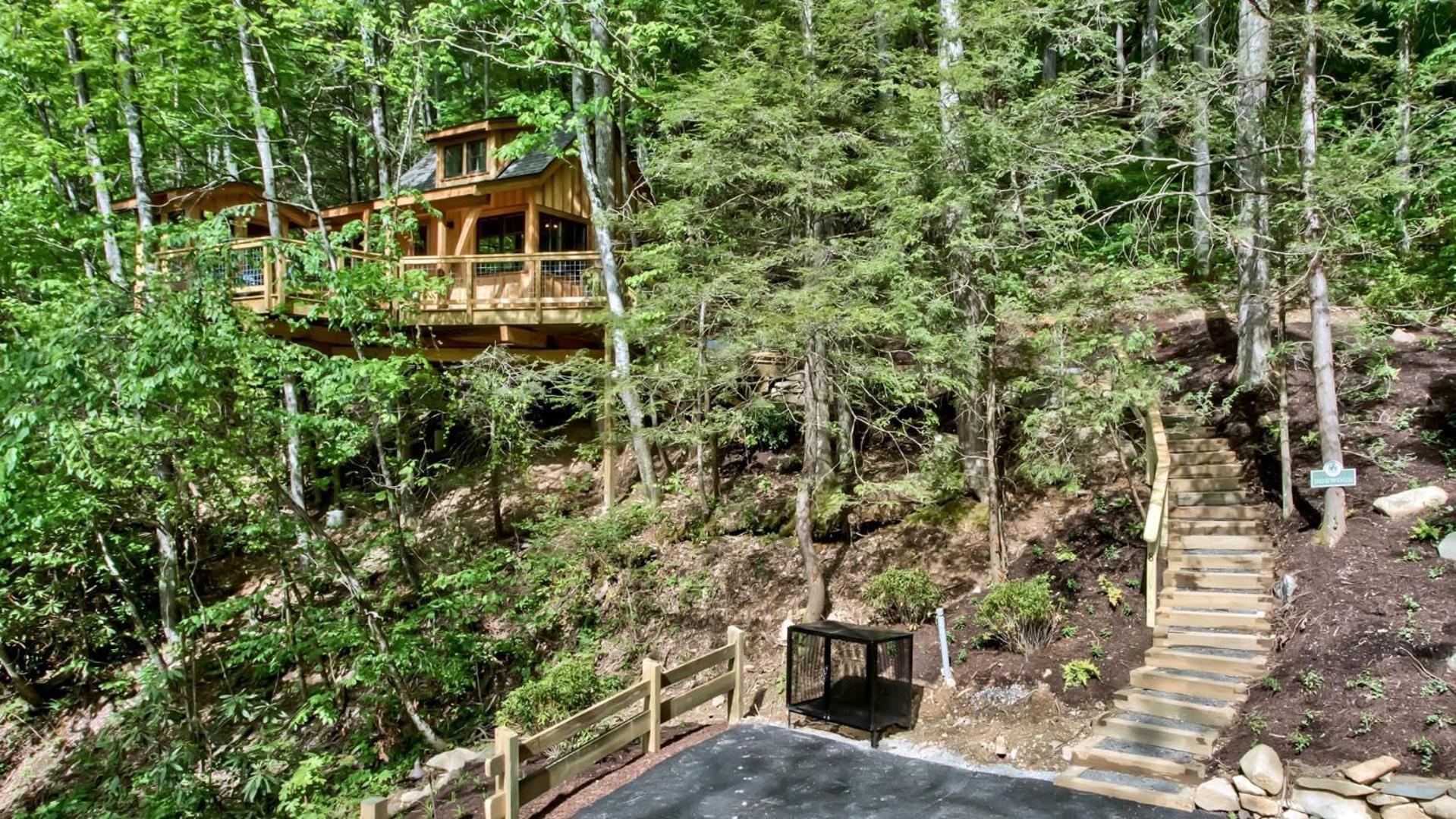 The Dogwood In Treehouse Grove At Norton Creek Villa Gatlinburg Eksteriør bilde